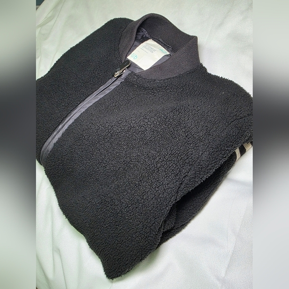RARE ad lib Outerwear Collection Fleece Zip Up Retro Varsity Jacket Size Lg - Picture 10 of 10